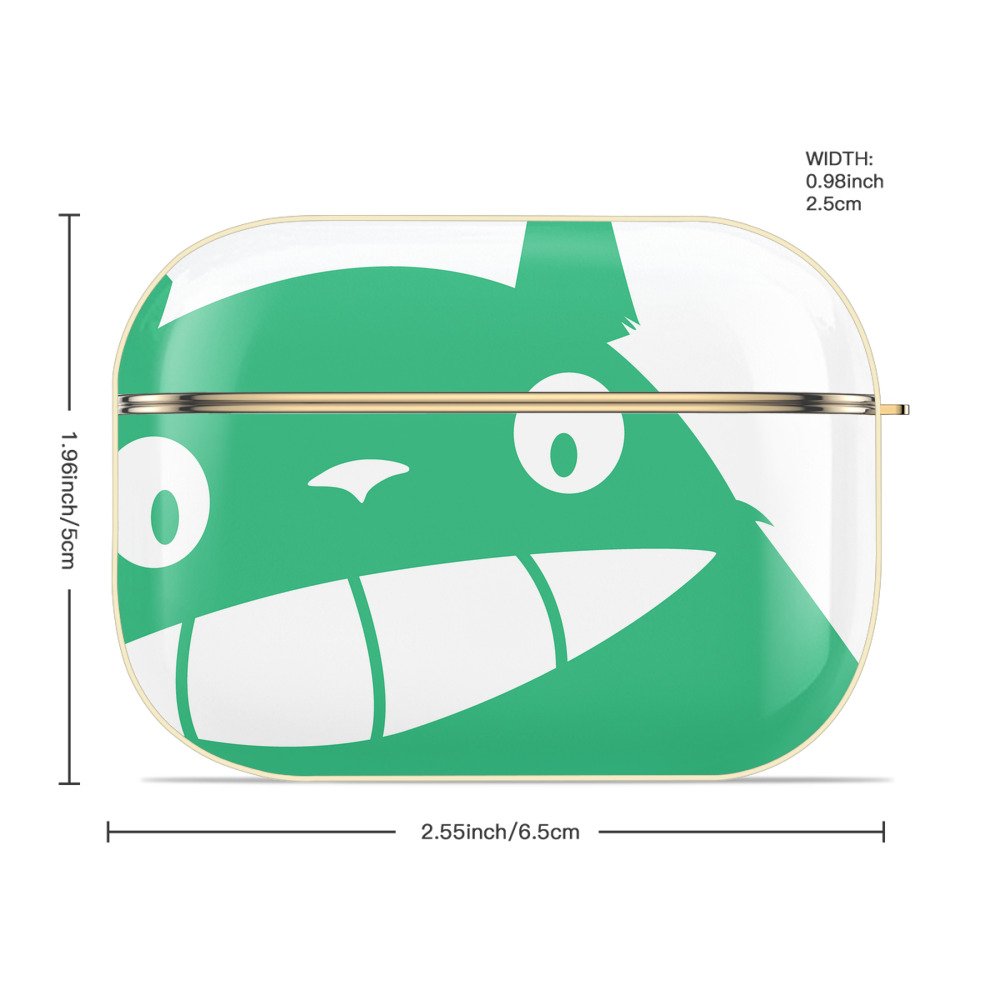 となりのトトロ 草壁メイ 草壁サツキ My Neighbor Totoro Satsuki Kusakabe Mei Kusakabe 【AirPods Pro用】ハードシェル保護ケース｜耐衝撃・防指紋・カラビナ付き商品仕様