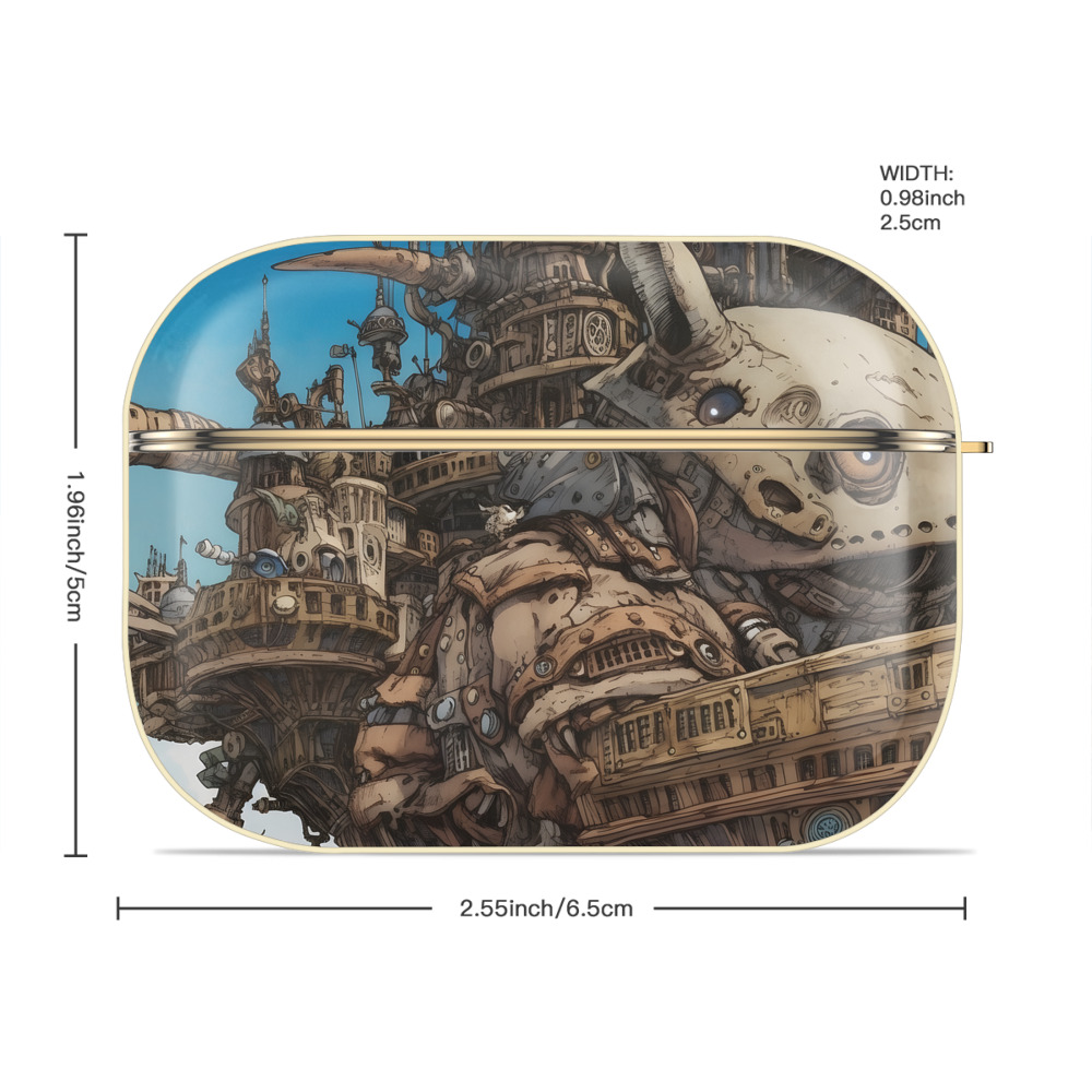 となりのトトロ 草壁メイ 草壁サツキ My Neighbor Totoro Satsuki Kusakabe Mei Kusakabe 【AirPods Pro用】ハードシェル保護ケース｜耐衝撃・防指紋・カラビナ付き商品仕様