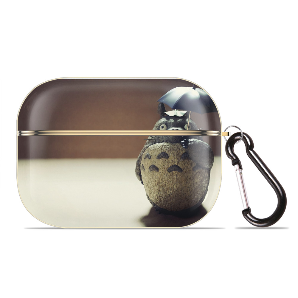 となりのトトロ 草壁メイ 草壁サツキ My Neighbor Totoro Satsuki Kusakabe Mei Kusakabe 【AirPods Pro用】ハードシェル保護ケース｜耐衝撃・防指紋・カラビナ付き商品仕様