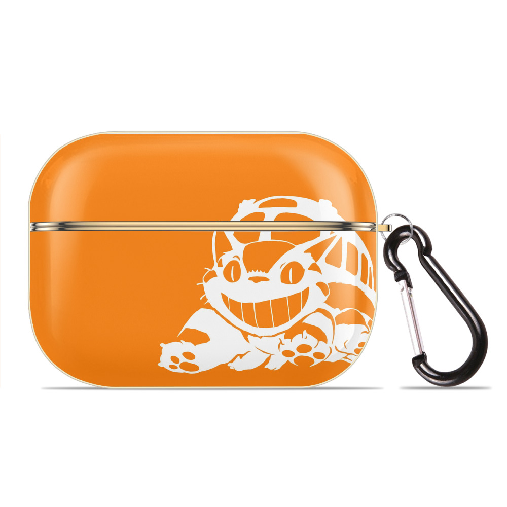 となりのトトロ 草壁メイ 草壁サツキ My Neighbor Totoro Satsuki Kusakabe Mei Kusakabe 【AirPods Pro用】ハードシェル保護ケース｜耐衝撃・防指紋・カラビナ付き商品仕様