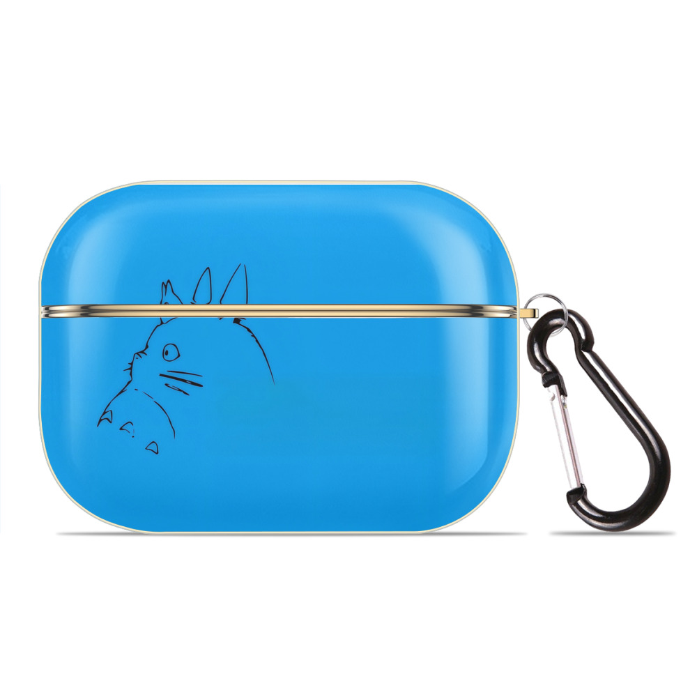 となりのトトロ 草壁メイ 草壁サツキ My Neighbor Totoro Satsuki Kusakabe Mei Kusakabe 【AirPods Pro用】ハードシェル保護ケース｜耐衝撃・防指紋・カラビナ付き商品仕様