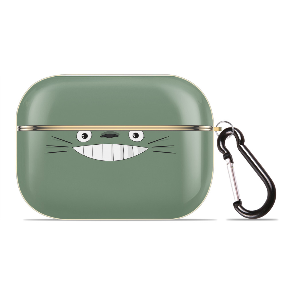 となりのトトロ 草壁メイ 草壁サツキ My Neighbor Totoro Satsuki Kusakabe Mei Kusakabe 【AirPods Pro用】ハードシェル保護ケース｜耐衝撃・防指紋・カラビナ付き商品仕様