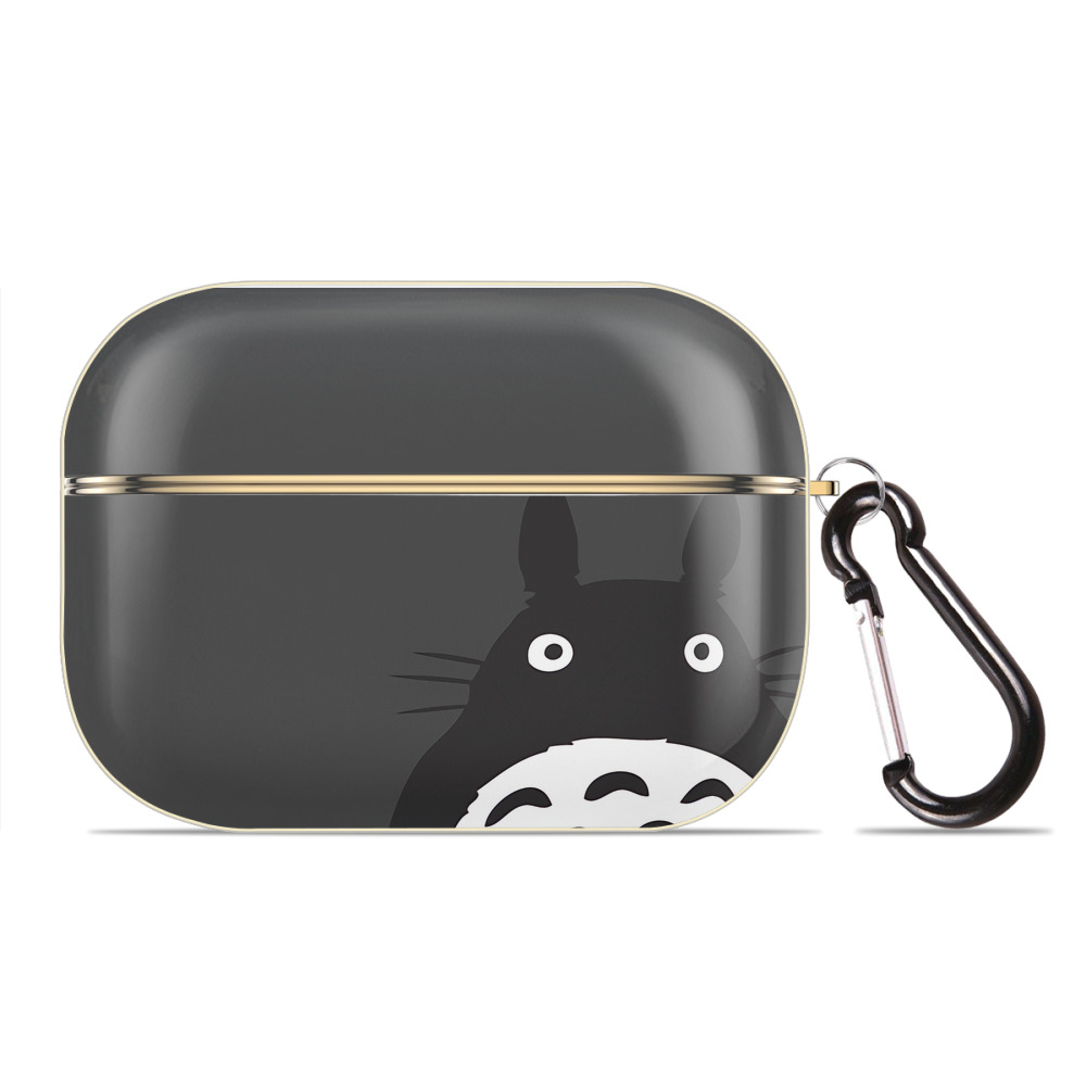 となりのトトロ 草壁メイ 草壁サツキ My Neighbor Totoro Satsuki Kusakabe Mei Kusakabe 【AirPods Pro用】ハードシェル保護ケース｜耐衝撃・防指紋・カラビナ付き商品仕様