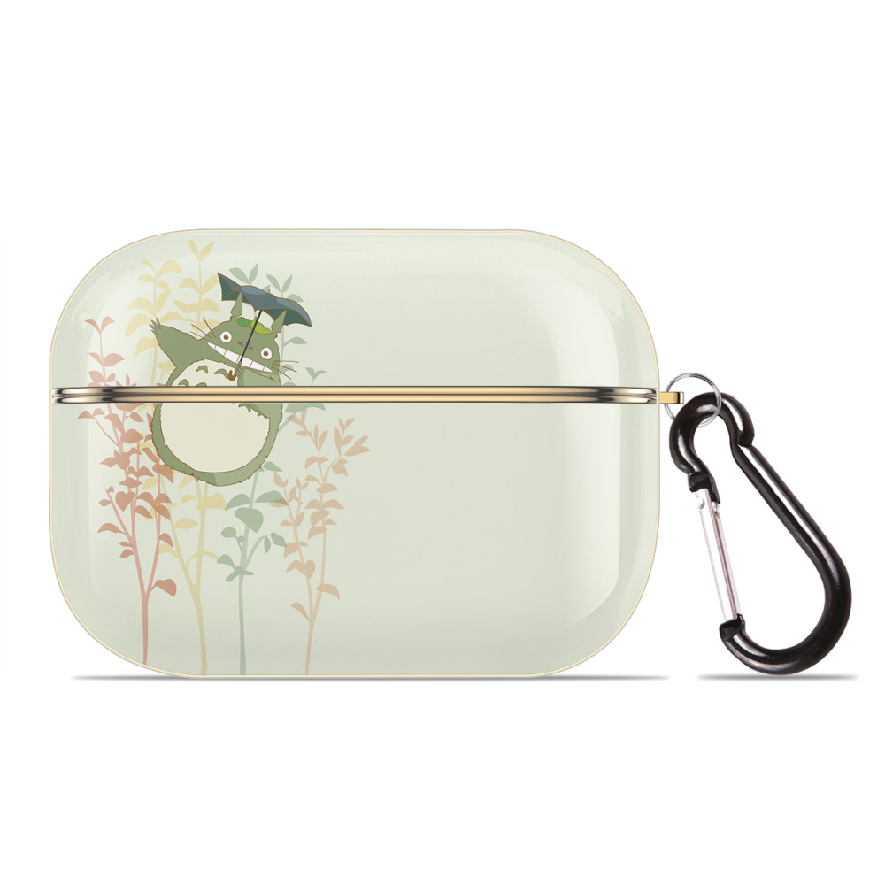 となりのトトロ 草壁メイ 草壁サツキ My Neighbor Totoro Satsuki Kusakabe Mei Kusakabe 【AirPods Pro用】ハードシェル保護ケース｜耐衝撃・防指紋・カラビナ付き商品仕様
