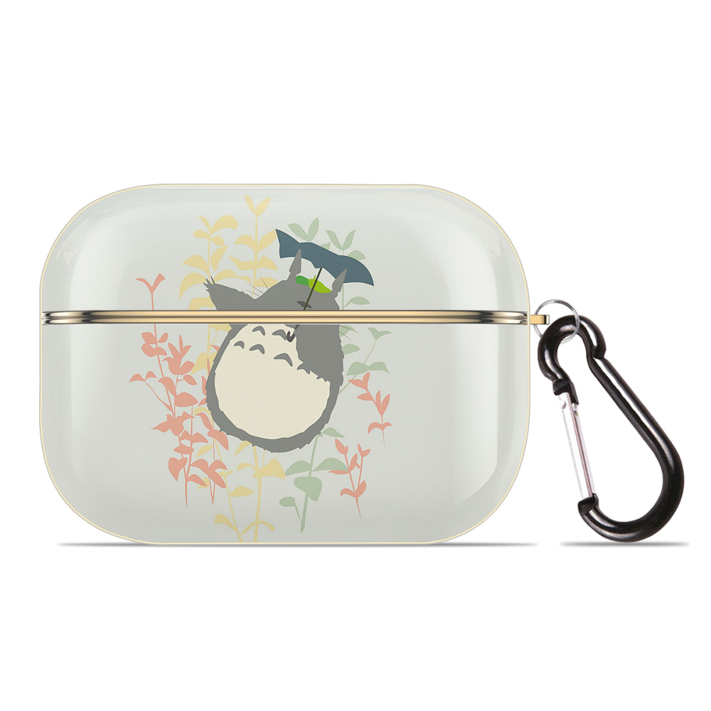 となりのトトロ 草壁メイ 草壁サツキ My Neighbor Totoro Satsuki Kusakabe Mei Kusakabe 【AirPods Pro用】ハードシェル保護ケース｜耐衝撃・防指紋・カラビナ付き商品仕様