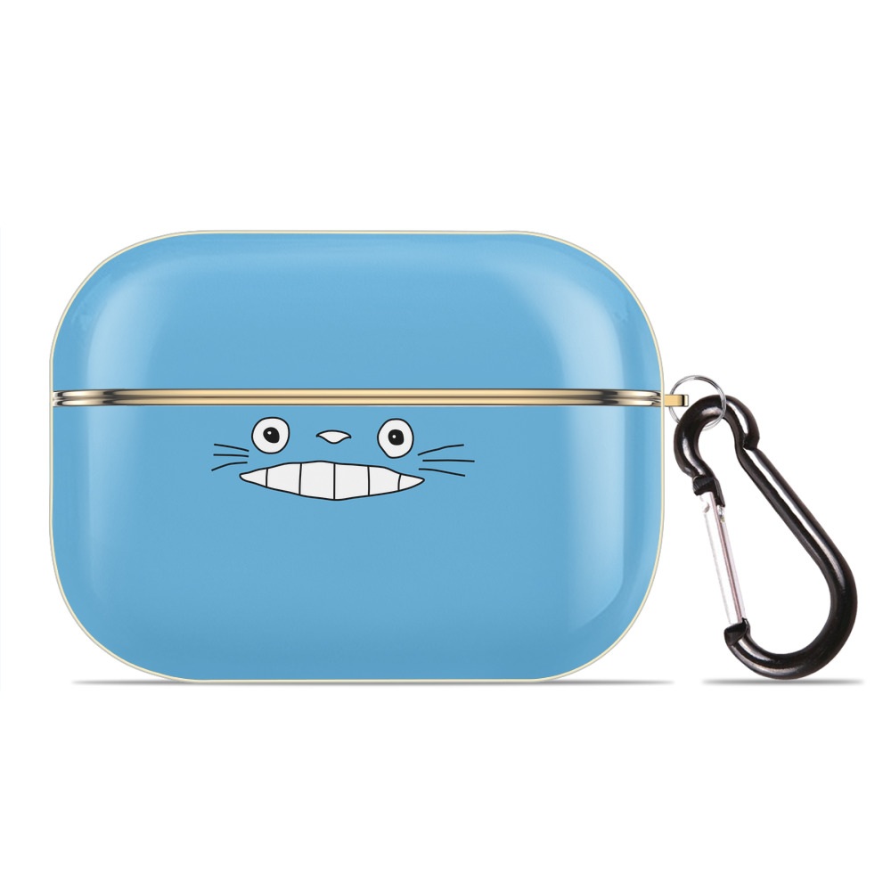 となりのトトロ 草壁メイ 草壁サツキ My Neighbor Totoro Satsuki Kusakabe Mei Kusakabe 【AirPods Pro用】ハードシェル保護ケース｜耐衝撃・防指紋・カラビナ付き商品仕様