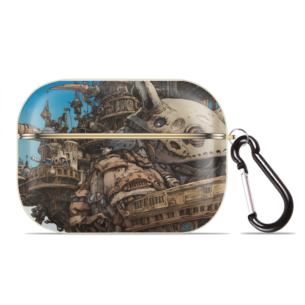 となりのトトロ 草壁メイ 草壁サツキ My Neighbor Totoro Satsuki Kusakabe Mei Kusakabe 【AirPods Pro用】ハードシェル保護ケース｜耐衝撃・防指紋・カラビナ付き商品仕様