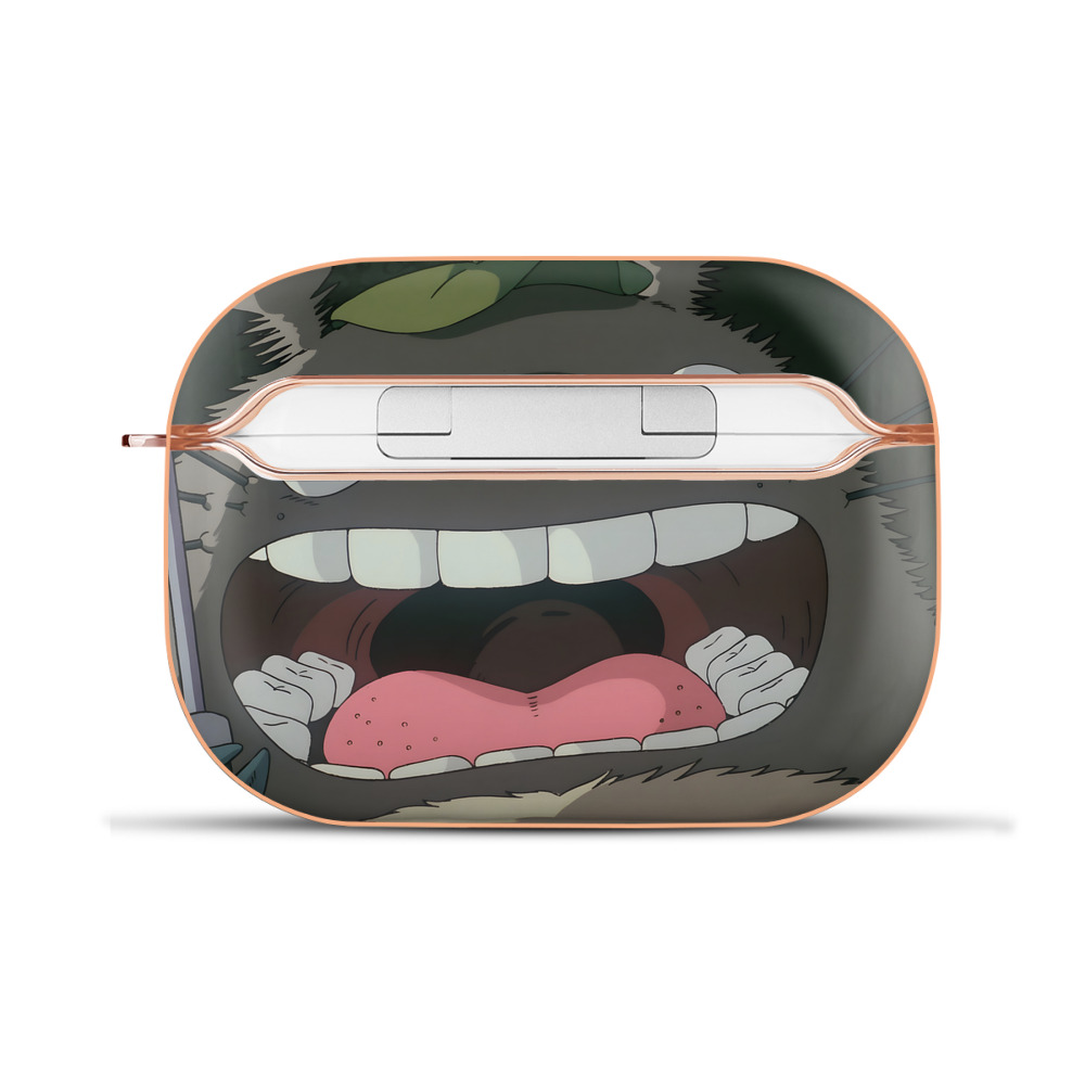 （画像用） となりのトトロ 草壁メイ 草壁サツキ My Neighbor Totoro Satsuki Kusakabe Mei Kusakabe 【AirPods Pro用】ハードシェル保護ケース｜耐衝撃・防指紋・カラビナ付き商品仕様