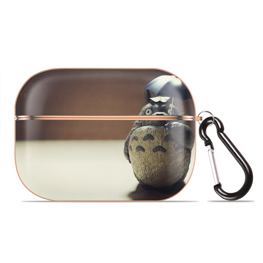 となりのトトロ 草壁メイ 草壁サツキ My Neighbor Totoro Satsuki Kusakabe Mei Kusakabe 【AirPods Pro用】ハードシェル保護ケース｜耐衝撃・防指紋・カラビナ付き商品仕様