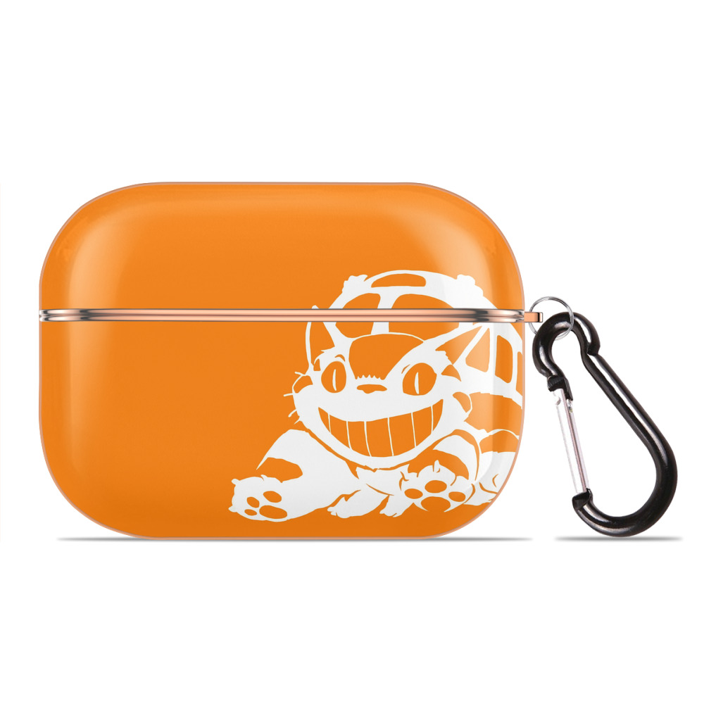 となりのトトロ 草壁メイ 草壁サツキ My Neighbor Totoro Satsuki Kusakabe Mei Kusakabe 【AirPods Pro用】ハードシェル保護ケース｜耐衝撃・防指紋・カラビナ付き商品仕様
