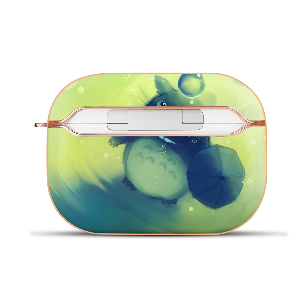 （画像用） となりのトトロ 草壁メイ 草壁サツキ My Neighbor Totoro Satsuki Kusakabe Mei Kusakabe 【AirPods Pro用】ハードシェル保護ケース｜耐衝撃・防指紋・カラビナ付き商品仕様