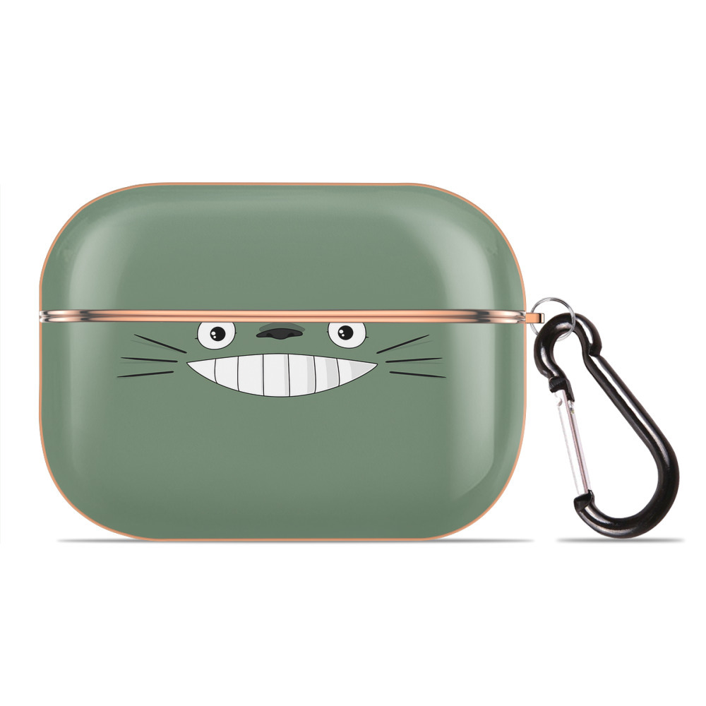 となりのトトロ 草壁メイ 草壁サツキ My Neighbor Totoro Satsuki Kusakabe Mei Kusakabe 【AirPods Pro用】ハードシェル保護ケース｜耐衝撃・防指紋・カラビナ付き商品仕様