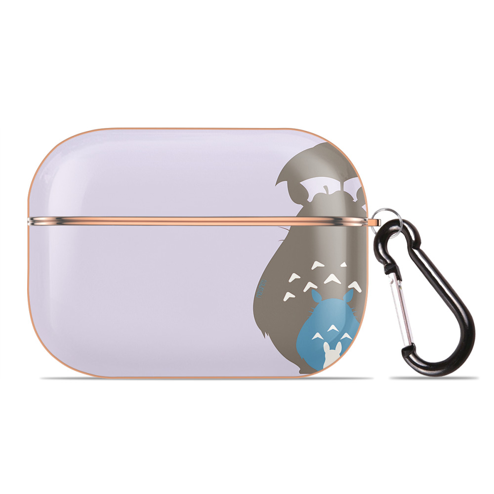 （画像用） となりのトトロ 草壁メイ 草壁サツキ My Neighbor Totoro Satsuki Kusakabe Mei Kusakabe 【AirPods Pro用】ハードシェル保護ケース｜耐衝撃・防指紋・カラビナ付き商品仕様