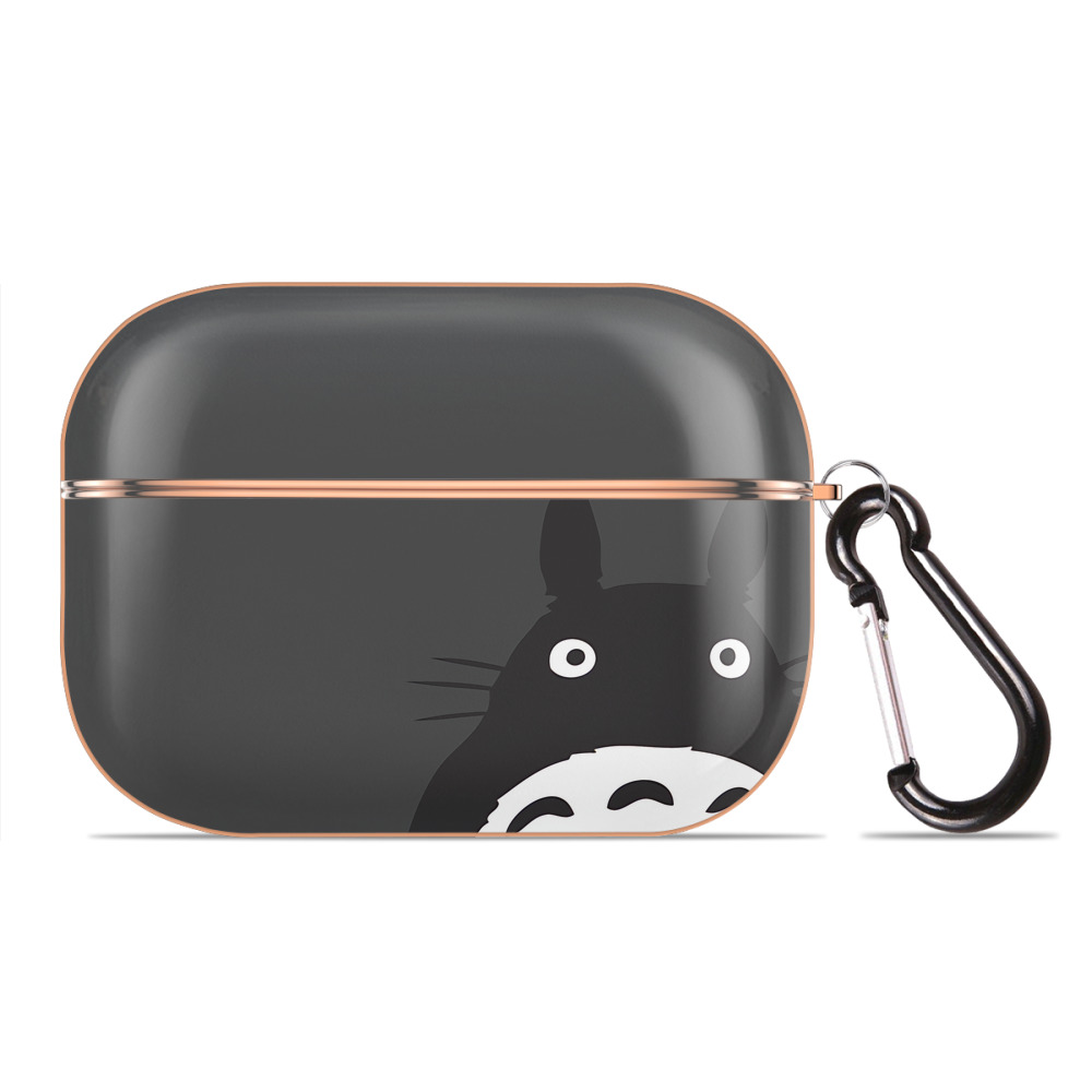 となりのトトロ 草壁メイ 草壁サツキ My Neighbor Totoro Satsuki Kusakabe Mei Kusakabe 【AirPods Pro用】ハードシェル保護ケース｜耐衝撃・防指紋・カラビナ付き商品仕様