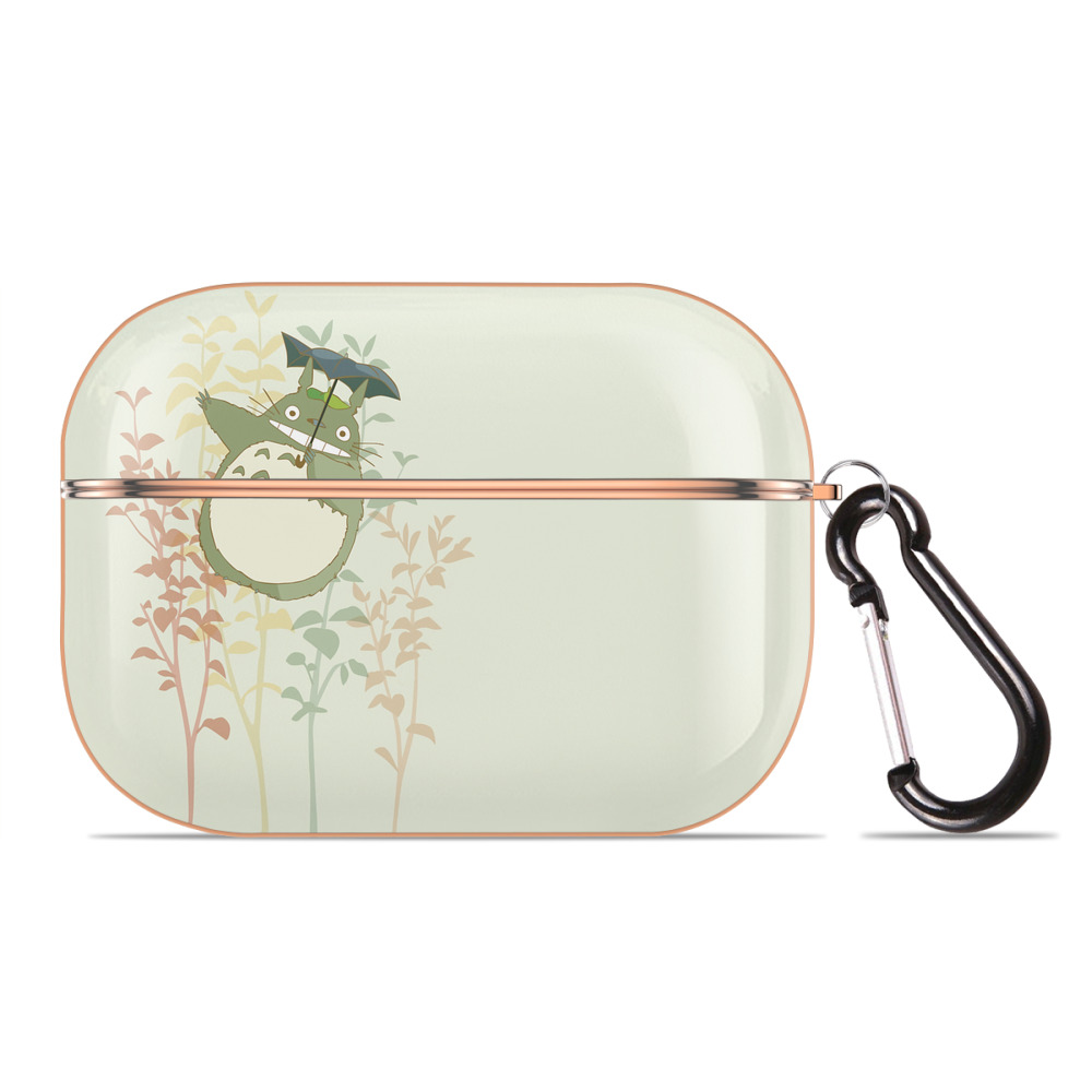 となりのトトロ 草壁メイ 草壁サツキ My Neighbor Totoro Satsuki Kusakabe Mei Kusakabe 【AirPods Pro用】ハードシェル保護ケース｜耐衝撃・防指紋・カラビナ付き商品仕様