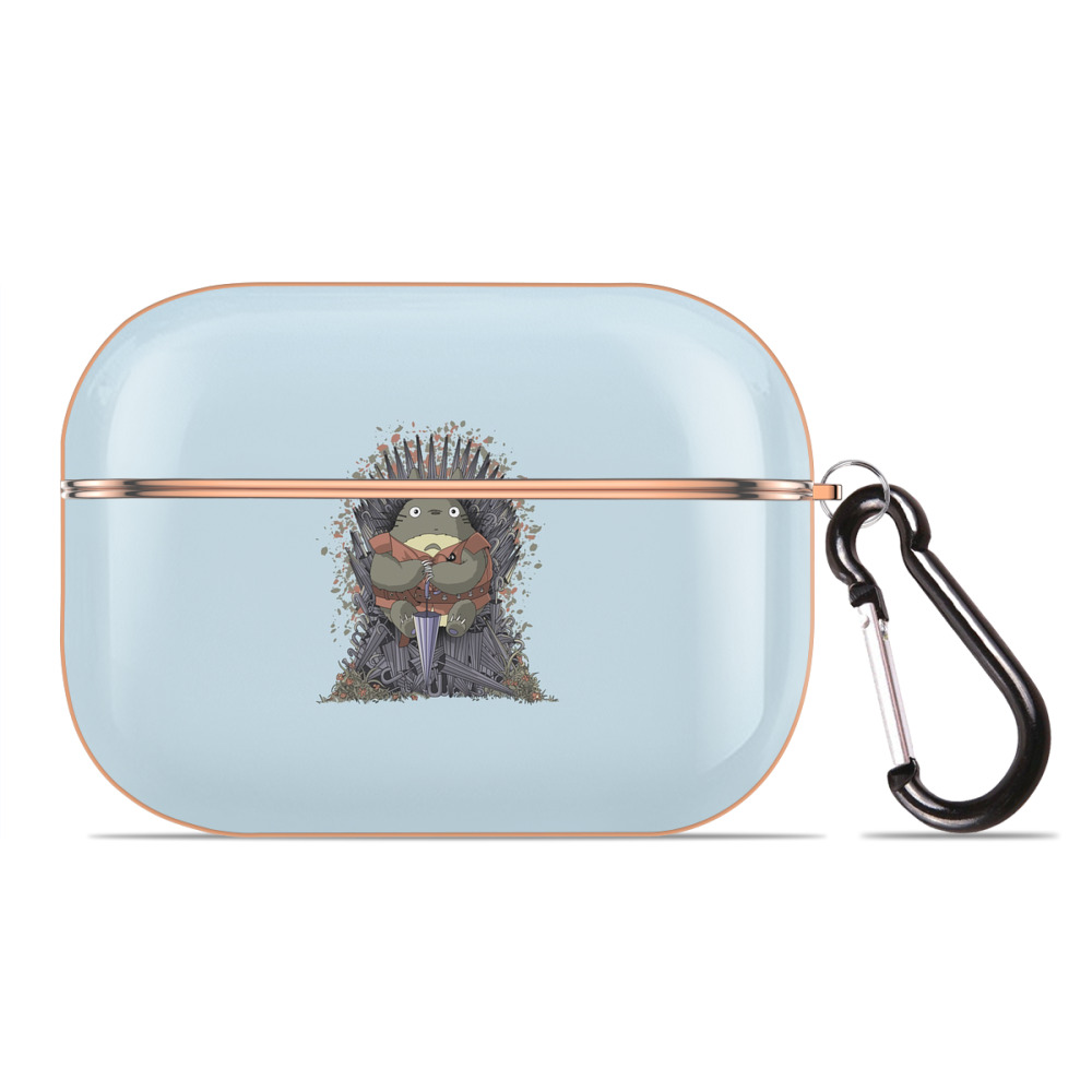 となりのトトロ 草壁メイ 草壁サツキ My Neighbor Totoro Satsuki Kusakabe Mei Kusakabe 【AirPods Pro用】ハードシェル保護ケース｜耐衝撃・防指紋・カラビナ付き商品仕様