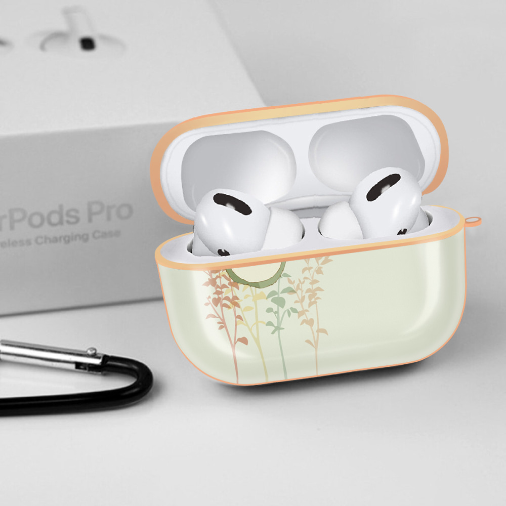 となりのトトロ 草壁メイ 草壁サツキ My Neighbor Totoro Satsuki Kusakabe Mei Kusakabe 【AirPods Pro用】ハードシェル保護ケース｜耐衝撃・防指紋・カラビナ付き商品仕様