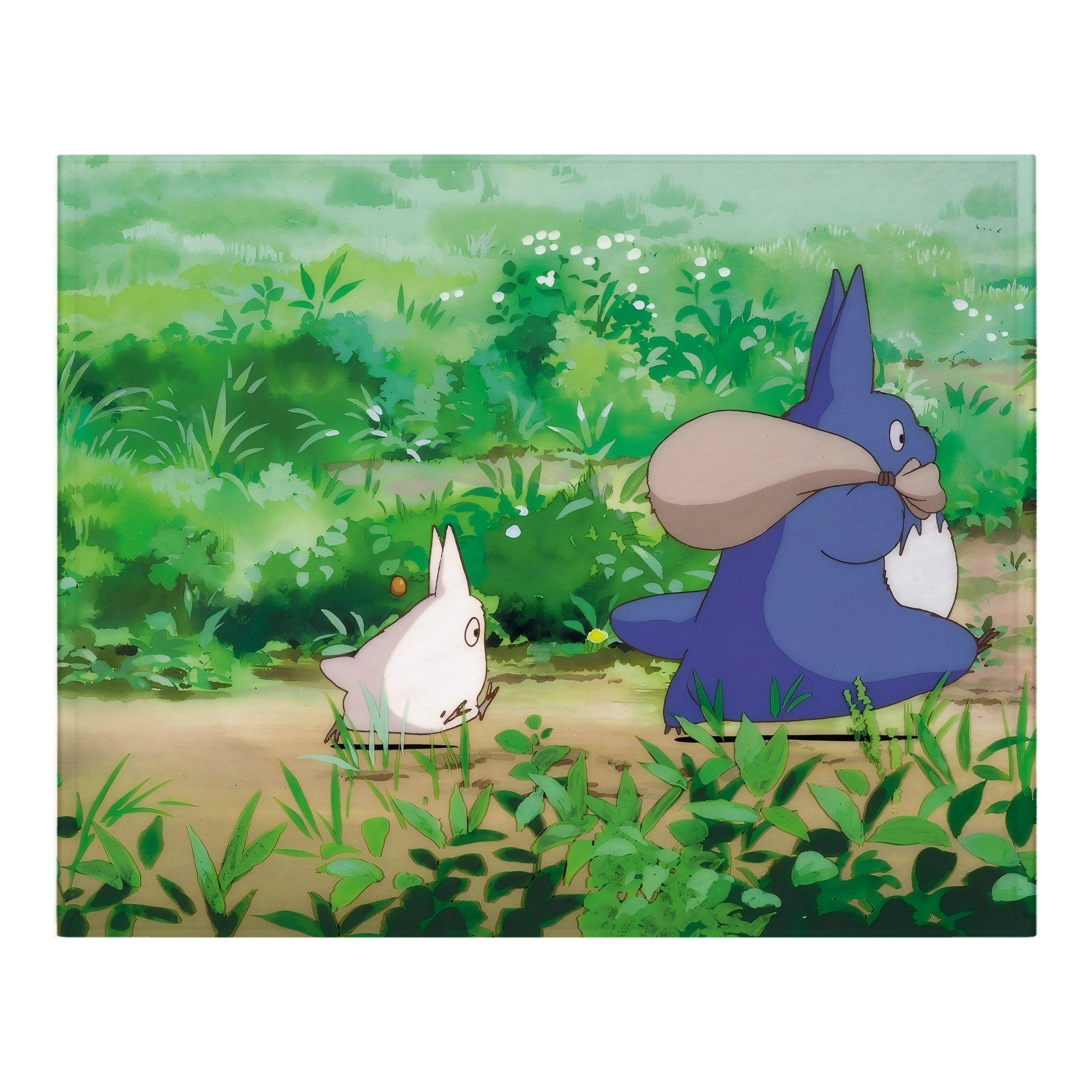 （画像用） となりのトトロ 草壁メイ 草壁サツキ My Neighbor Totoro Satsuki Kusakabe Mei Kusakabe フランネルブランケット・多サイズ対応（横型）