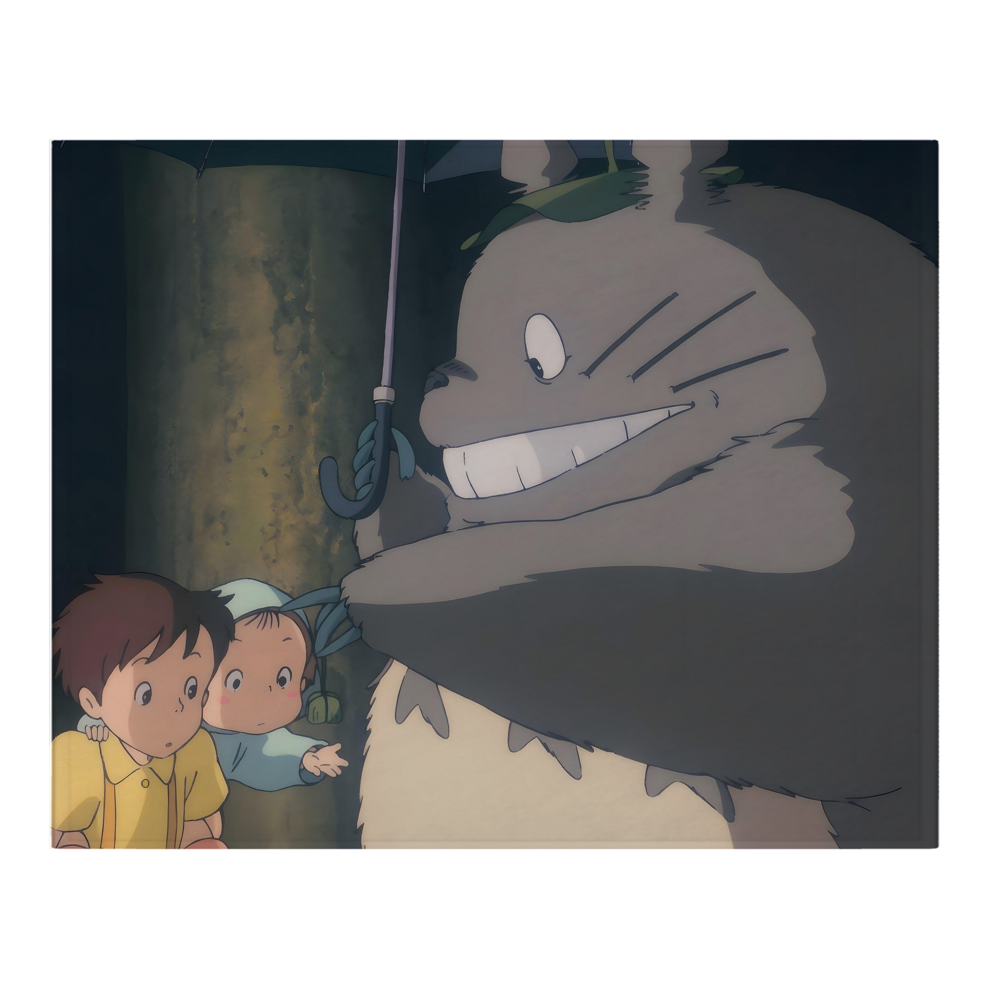 （画像用） となりのトトロ 草壁メイ 草壁サツキ My Neighbor Totoro Satsuki Kusakabe Mei Kusakabe フランネルブランケット・多サイズ対応（横型）
