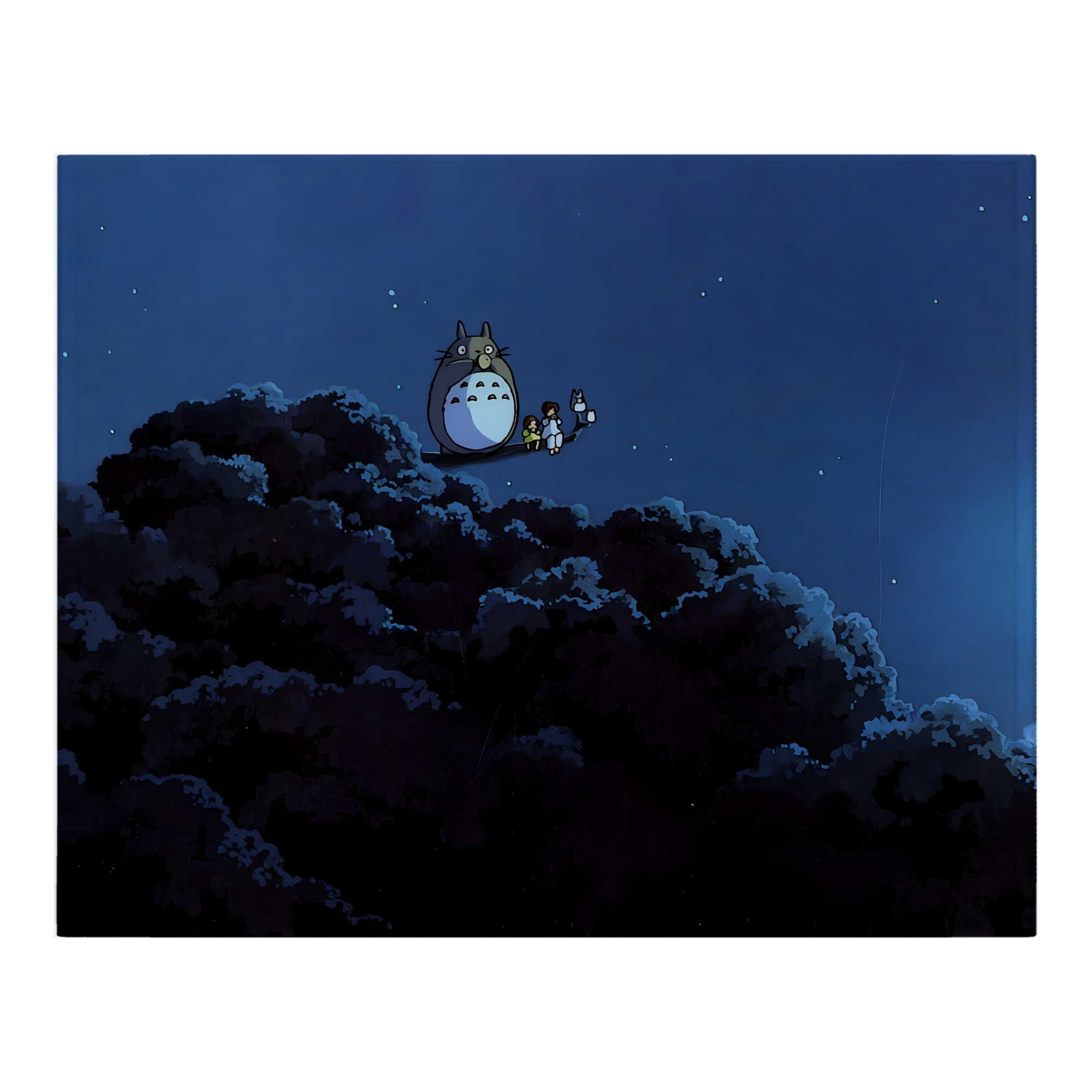 （画像用） となりのトトロ 草壁メイ 草壁サツキ My Neighbor Totoro Satsuki Kusakabe Mei Kusakabe フランネルブランケット・多サイズ対応（横型）