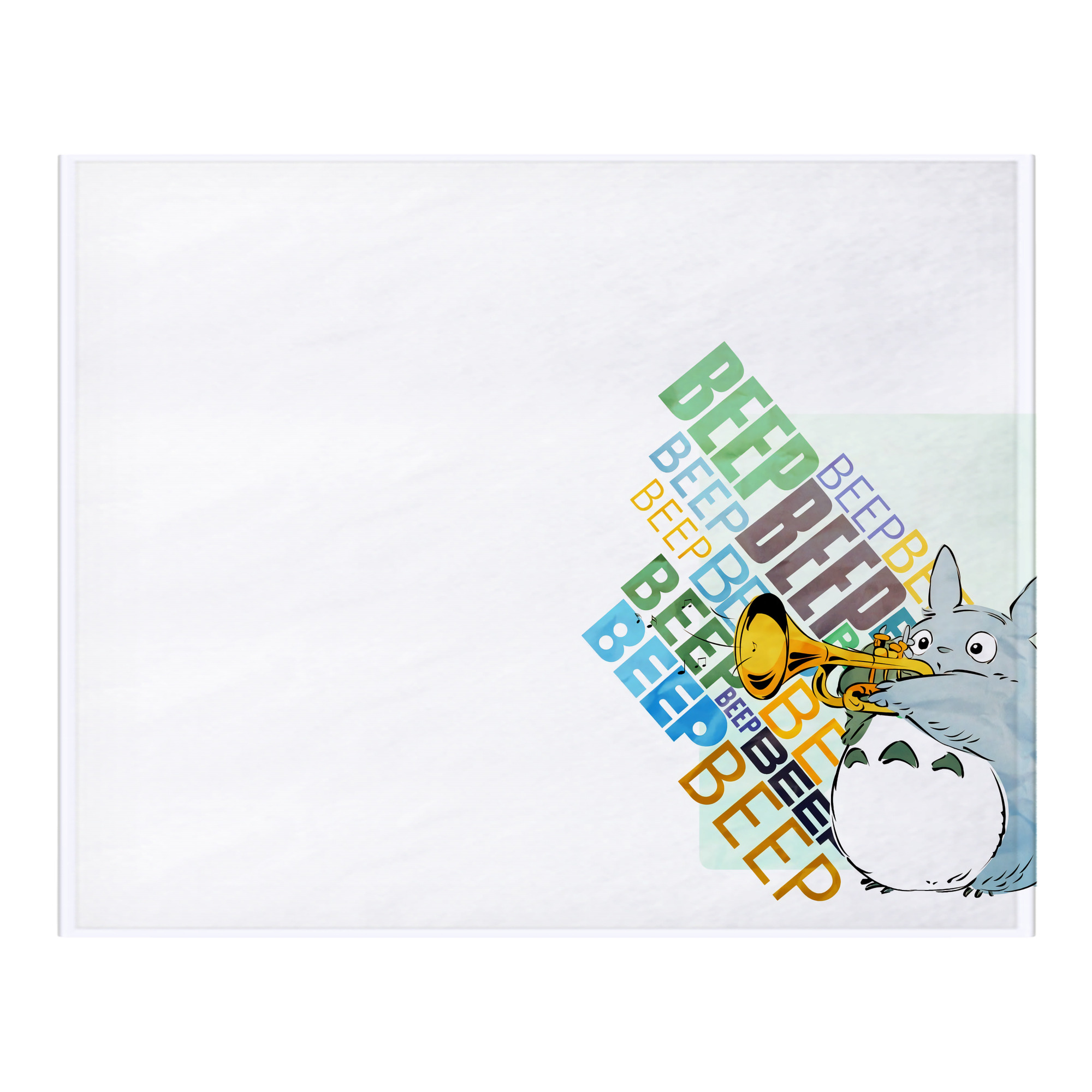 （画像用） となりのトトロ 草壁メイ 草壁サツキ My Neighbor Totoro Satsuki Kusakabe Mei Kusakabe フランネルブランケット・多サイズ対応（横型）