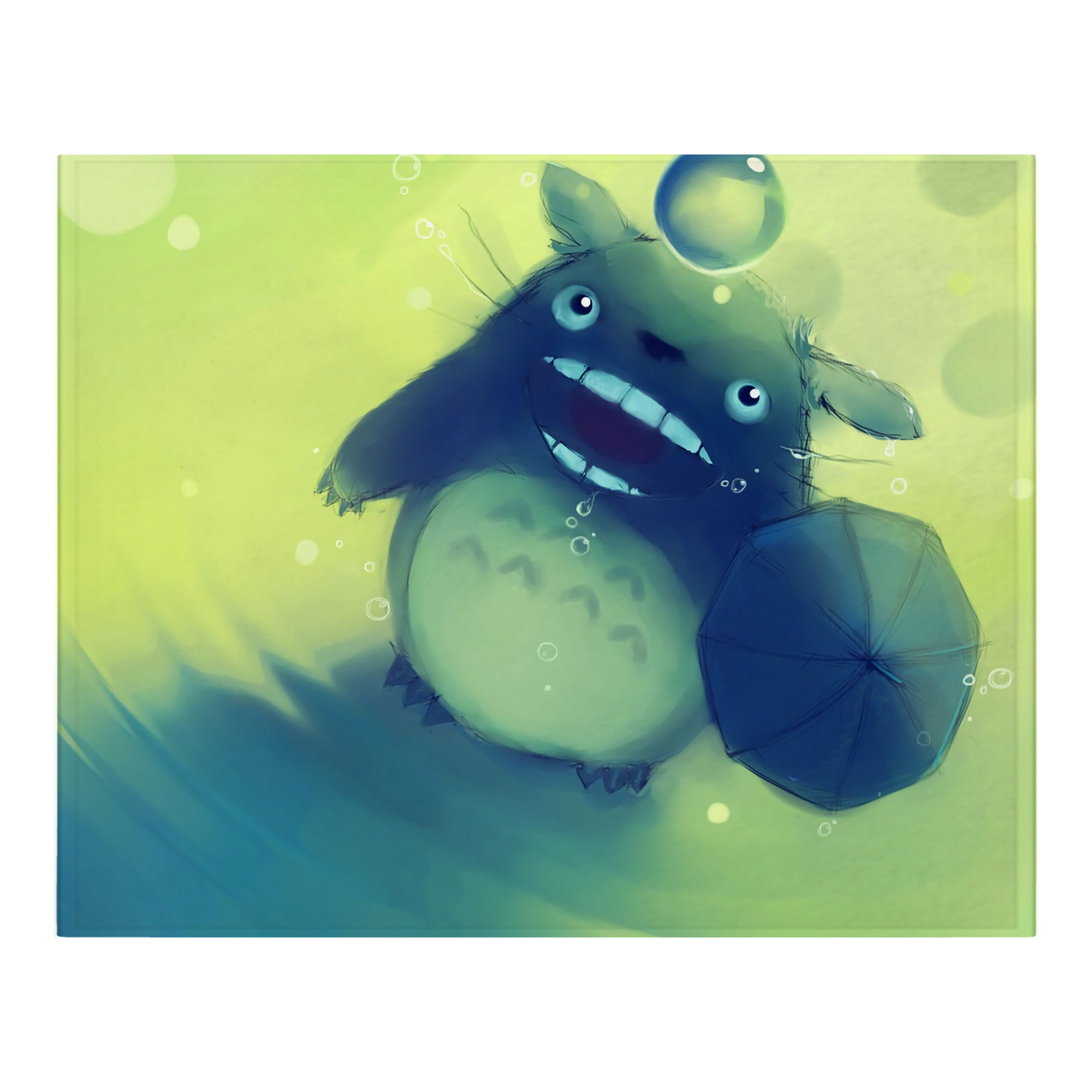 （画像用） となりのトトロ 草壁メイ 草壁サツキ My Neighbor Totoro Satsuki Kusakabe Mei Kusakabe フランネルブランケット・多サイズ対応（横型）