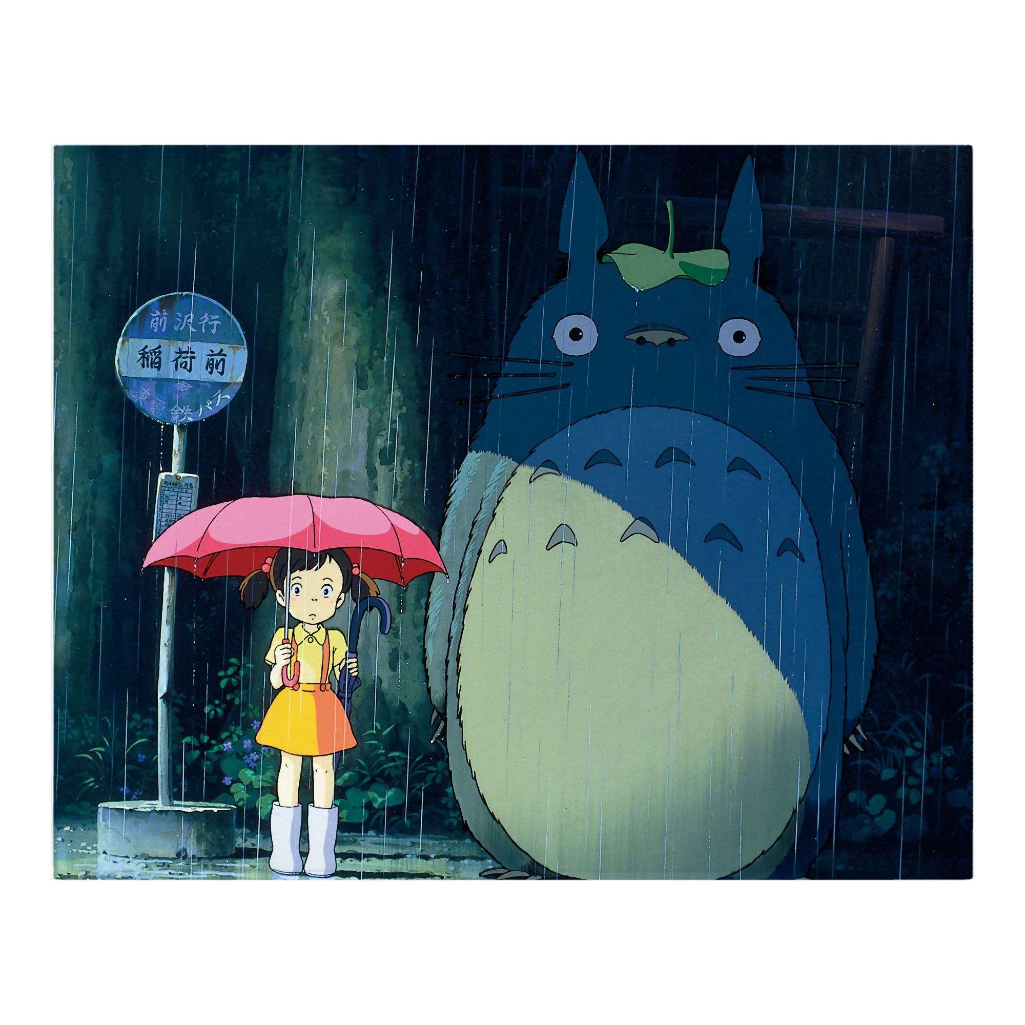 （画像用） となりのトトロ 草壁メイ 草壁サツキ My Neighbor Totoro Satsuki Kusakabe Mei Kusakabe フランネルブランケット・多サイズ対応（横型）
