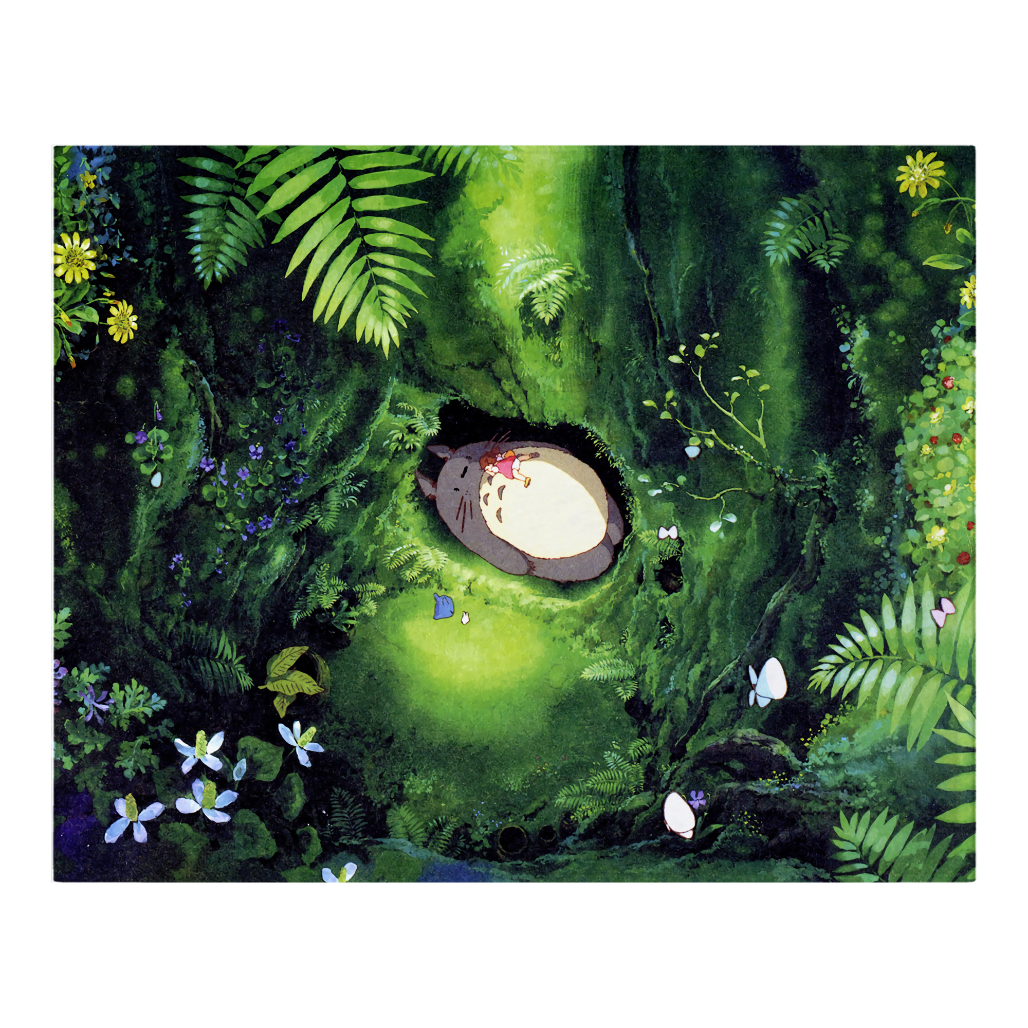 （画像用） となりのトトロ 草壁メイ 草壁サツキ My Neighbor Totoro Satsuki Kusakabe Mei Kusakabe フランネルブランケット・多サイズ対応（横型）