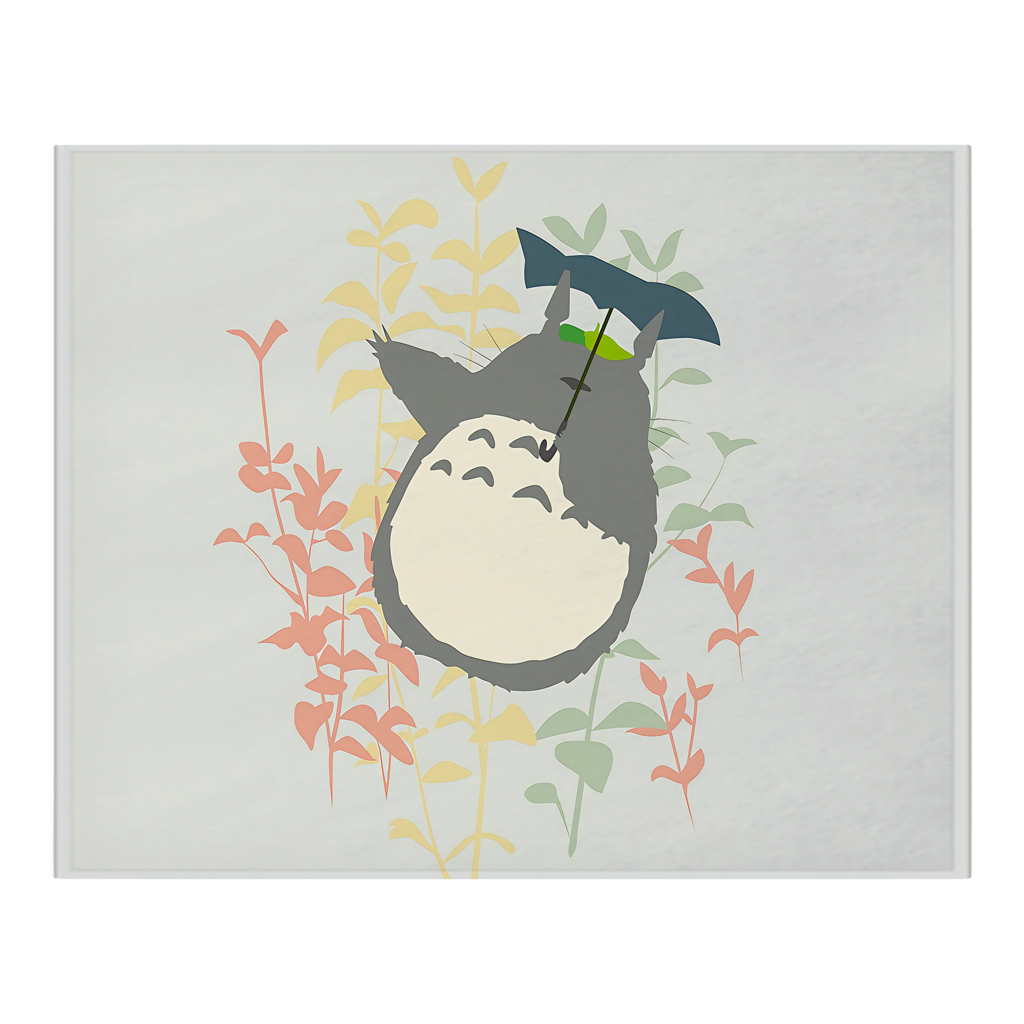 （画像用） となりのトトロ 草壁メイ 草壁サツキ My Neighbor Totoro Satsuki Kusakabe Mei Kusakabe フランネルブランケット・多サイズ対応（横型）