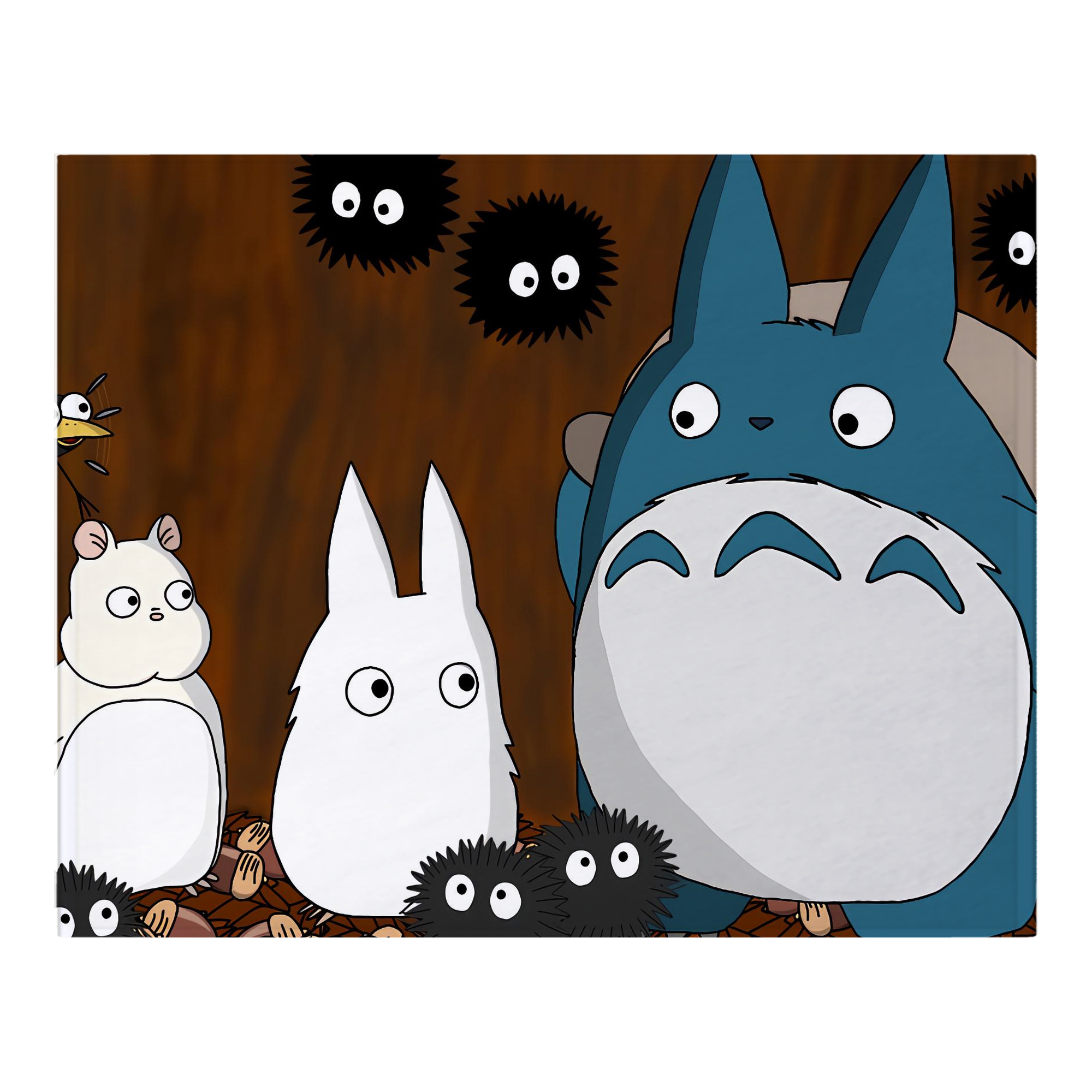 （画像用） となりのトトロ 草壁メイ 草壁サツキ My Neighbor Totoro Satsuki Kusakabe Mei Kusakabe フランネルブランケット・多サイズ対応（横型）