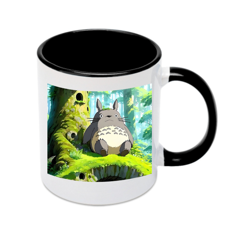 （画像用） となりのトトロ 草壁メイ 草壁サツキ My Neighbor Totoro Satsuki Kusakabe Mei Kusakabe カラーマグカップ