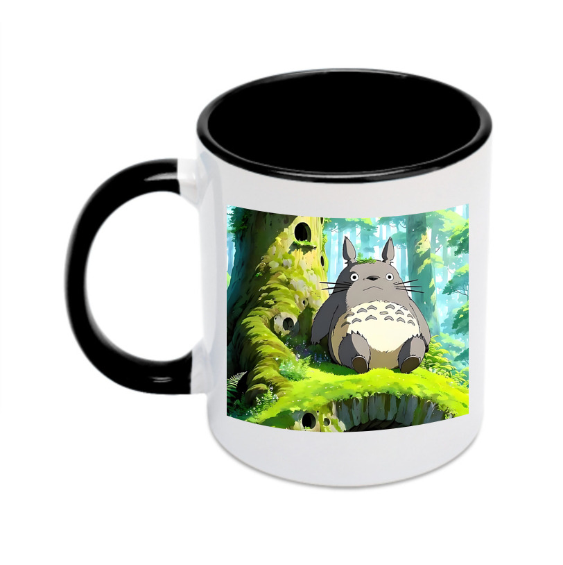 （画像用） となりのトトロ 草壁メイ 草壁サツキ My Neighbor Totoro Satsuki Kusakabe Mei Kusakabe カラーマグカップ