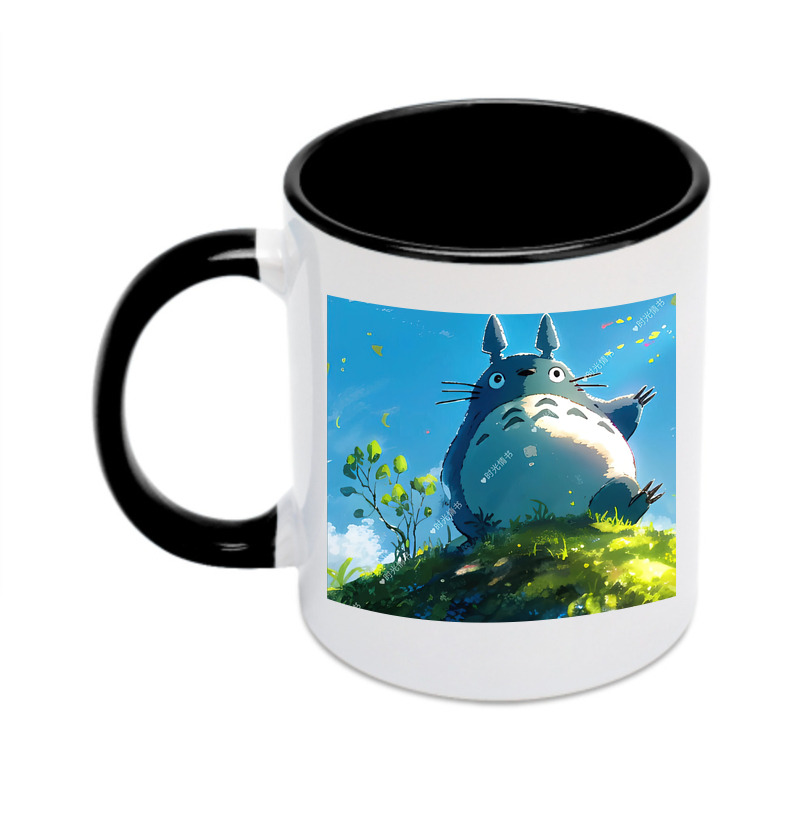 （画像用） となりのトトロ 草壁メイ 草壁サツキ My Neighbor Totoro Satsuki Kusakabe Mei Kusakabe カラーマグカップ
