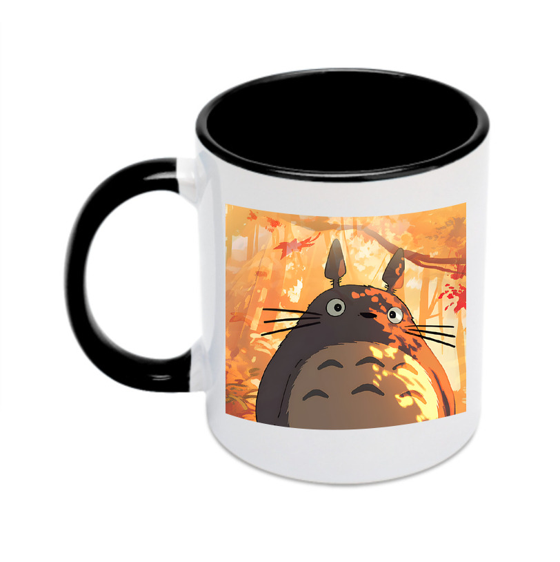 （画像用） となりのトトロ 草壁メイ 草壁サツキ My Neighbor Totoro Satsuki Kusakabe Mei Kusakabe カラーマグカップ