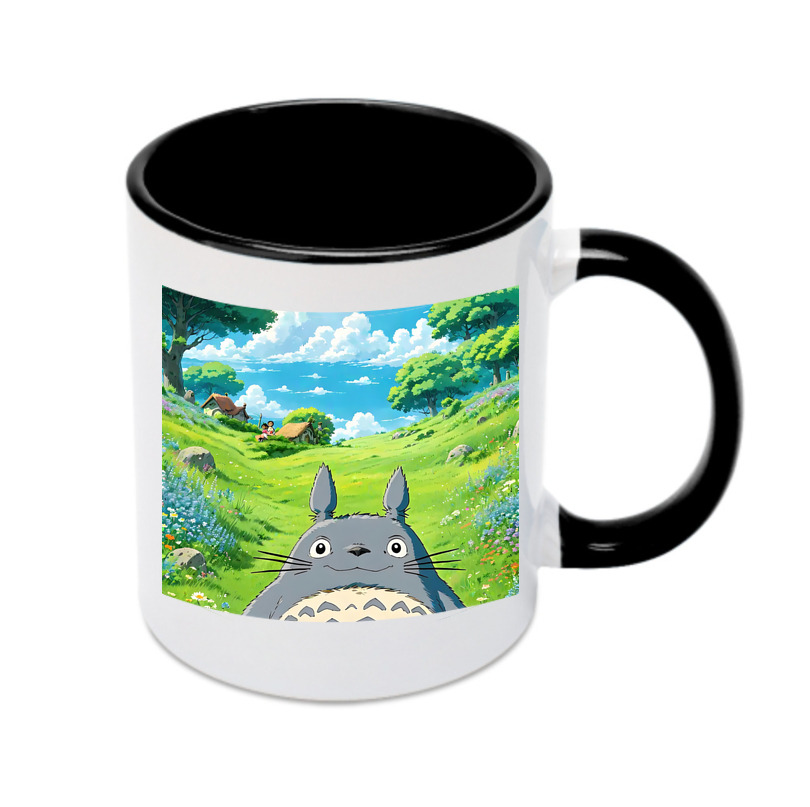 （画像用） となりのトトロ 草壁メイ 草壁サツキ My Neighbor Totoro Satsuki Kusakabe Mei Kusakabe カラーマグカップ