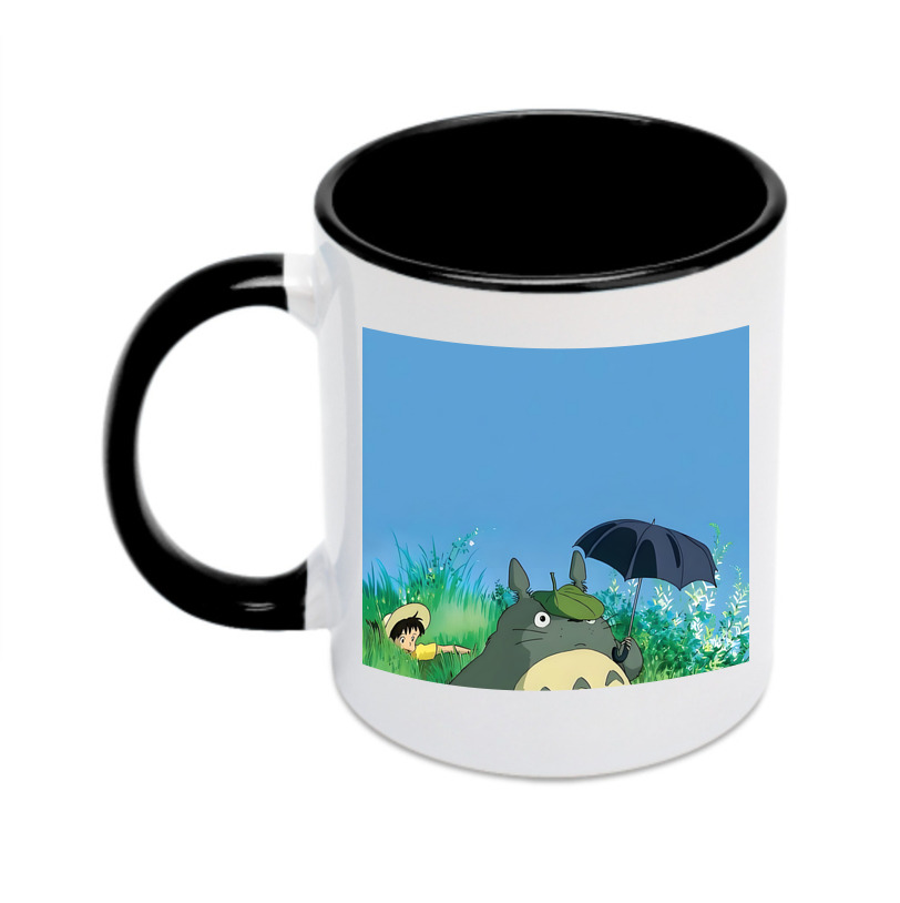 （画像用） となりのトトロ 草壁メイ 草壁サツキ My Neighbor Totoro Satsuki Kusakabe Mei Kusakabe カラーマグカップ