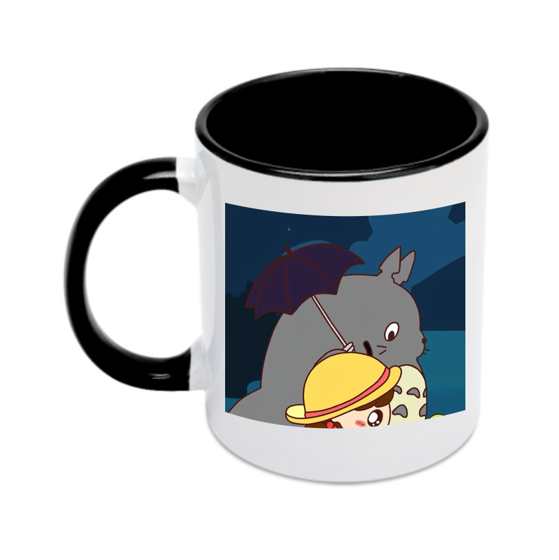 （画像用） となりのトトロ 草壁メイ 草壁サツキ My Neighbor Totoro Satsuki Kusakabe Mei Kusakabe カラーマグカップ
