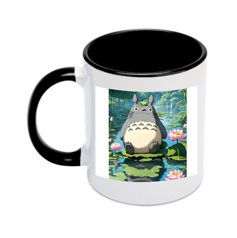 （画像用） となりのトトロ 草壁メイ 草壁サツキ My Neighbor Totoro Satsuki Kusakabe Mei Kusakabe カラーマグカップ