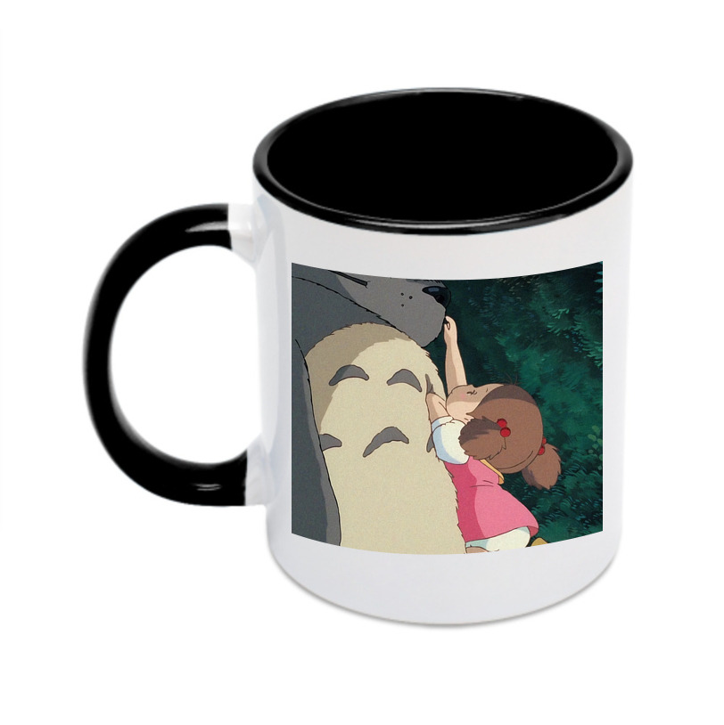 （画像用） となりのトトロ 草壁メイ 草壁サツキ My Neighbor Totoro Satsuki Kusakabe Mei Kusakabe カラーマグカップ