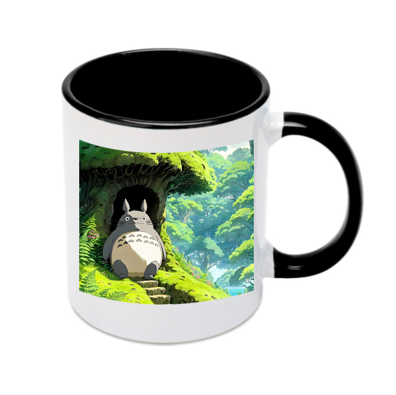（画像用） となりのトトロ 草壁メイ 草壁サツキ My Neighbor Totoro Satsuki Kusakabe Mei Kusakabe カラーマグカップ