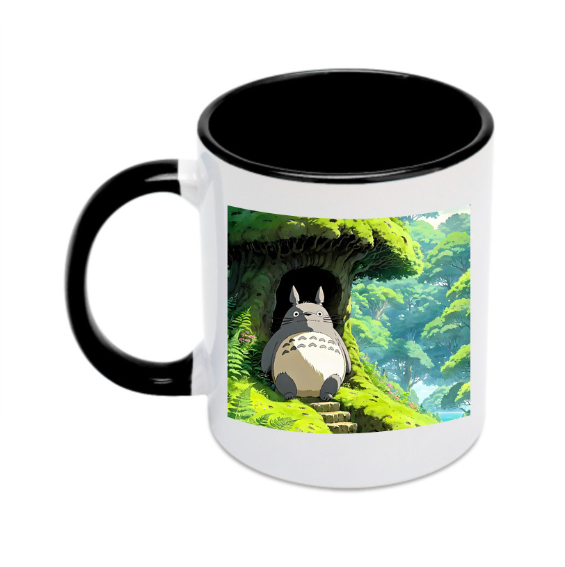 （画像用） となりのトトロ 草壁メイ 草壁サツキ My Neighbor Totoro Satsuki Kusakabe Mei Kusakabe カラーマグカップ
