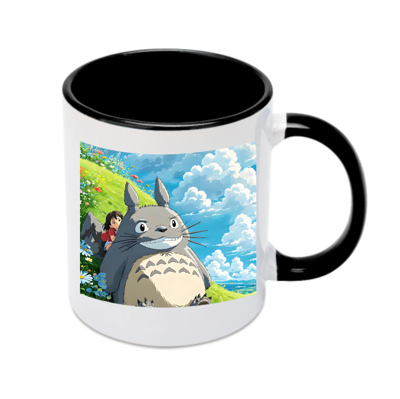（画像用） となりのトトロ 草壁メイ 草壁サツキ My Neighbor Totoro Satsuki Kusakabe Mei Kusakabe カラーマグカップ