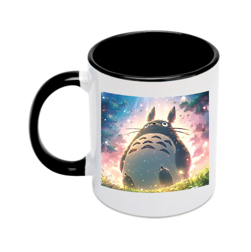 （画像用） となりのトトロ 草壁メイ 草壁サツキ My Neighbor Totoro Satsuki Kusakabe Mei Kusakabe カラーマグカップ