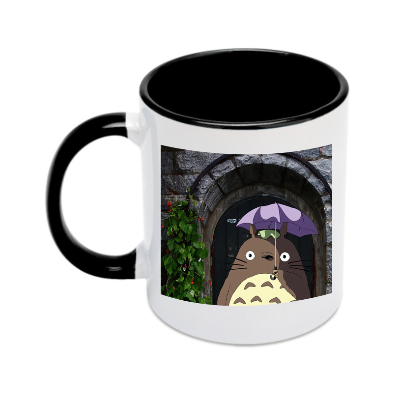 （画像用） となりのトトロ 草壁メイ 草壁サツキ My Neighbor Totoro Satsuki Kusakabe Mei Kusakabe カラーマグカップ