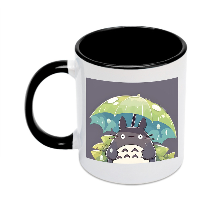（画像用） となりのトトロ 草壁メイ 草壁サツキ My Neighbor Totoro Satsuki Kusakabe Mei Kusakabe カラーマグカップ