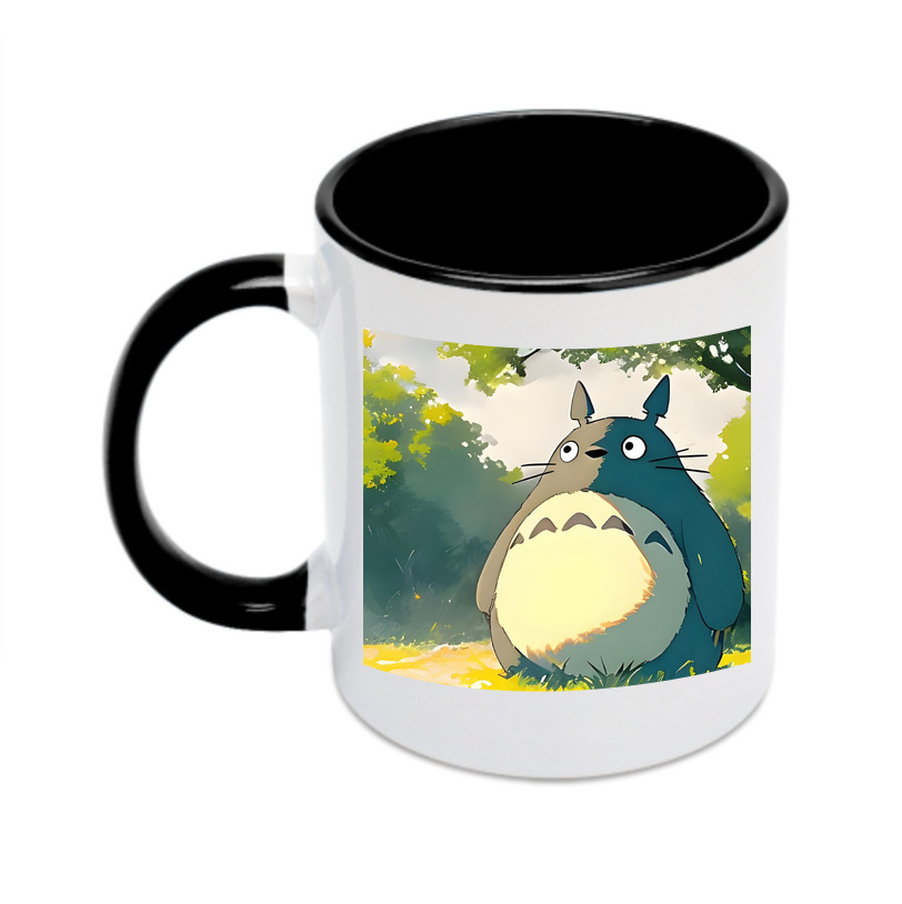 （画像用） となりのトトロ 草壁メイ 草壁サツキ My Neighbor Totoro Satsuki Kusakabe Mei Kusakabe カラーマグカップ