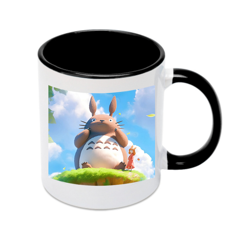 （画像用） となりのトトロ 草壁メイ 草壁サツキ My Neighbor Totoro Satsuki Kusakabe Mei Kusakabe カラーマグカップ