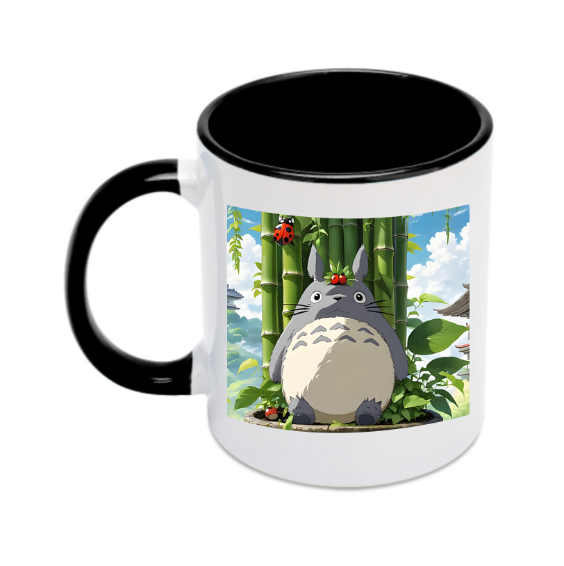 （画像用） となりのトトロ 草壁メイ 草壁サツキ My Neighbor Totoro Satsuki Kusakabe Mei Kusakabe カラーマグカップ
