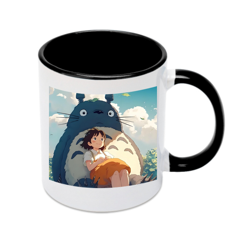 （画像用） となりのトトロ 草壁メイ 草壁サツキ My Neighbor Totoro Satsuki Kusakabe Mei Kusakabe カラーマグカップ