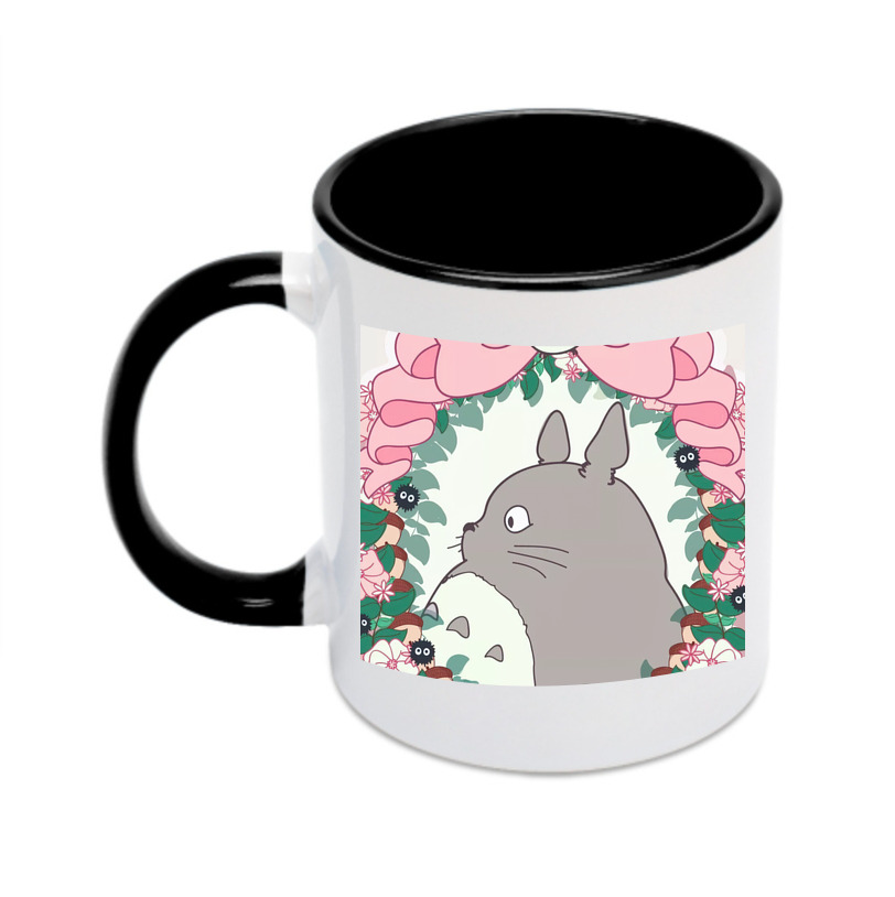 （画像用） となりのトトロ 草壁メイ 草壁サツキ My Neighbor Totoro Satsuki Kusakabe Mei Kusakabe カラーマグカップ